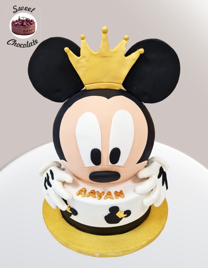 tort botez mickey mouse - sweet chocolate