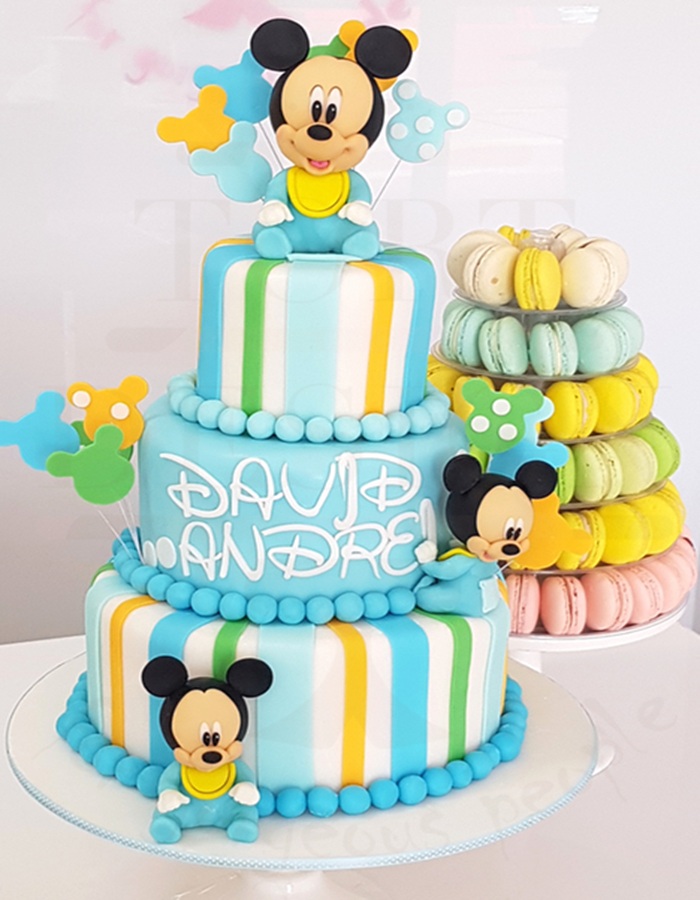 tort botez mickey mousse - tort design
